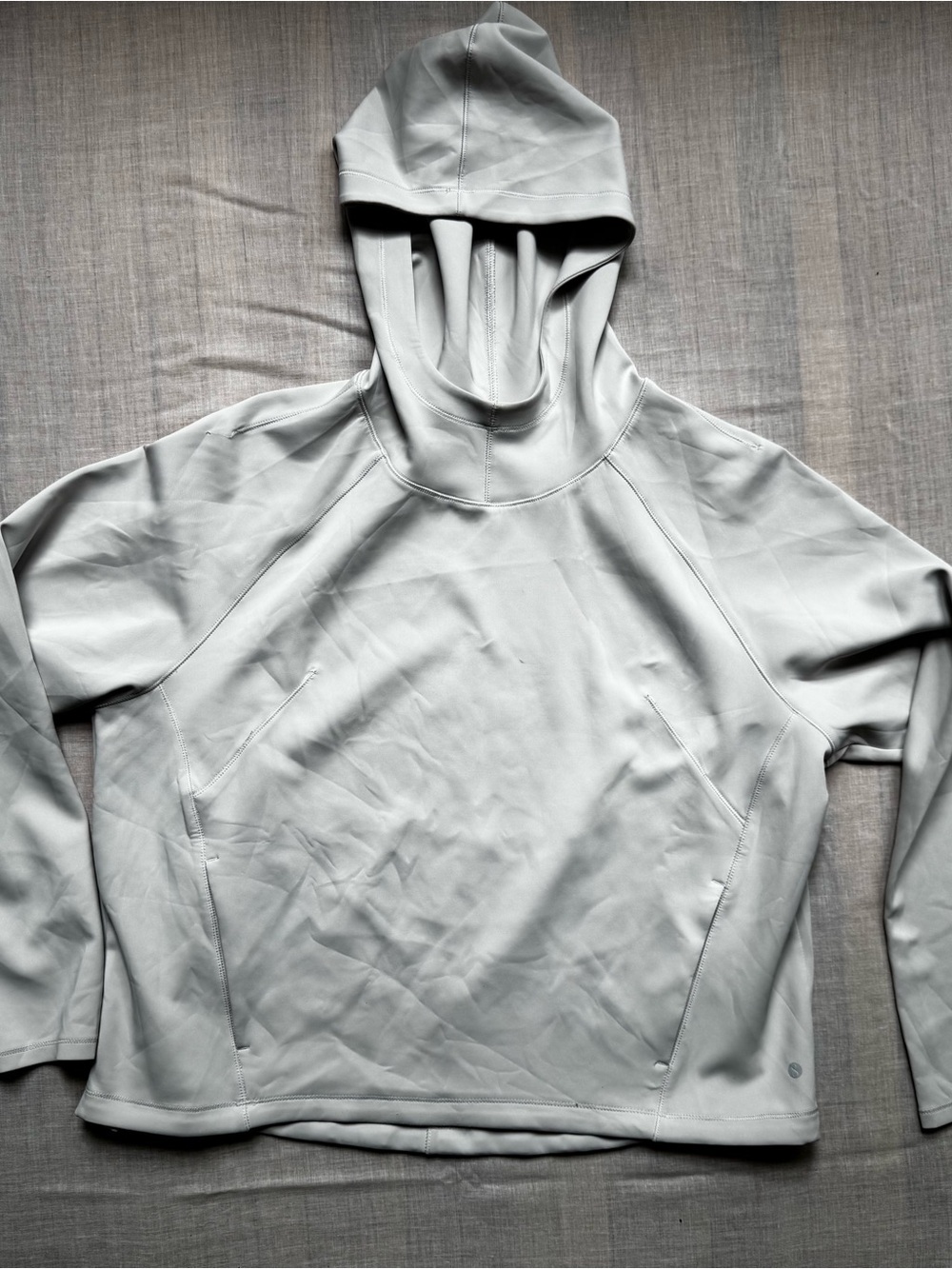 Layer 8 Light Gray Performance Pullover